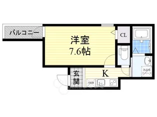 フジパレス今福西2番館【3階】の間取り