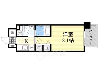 グラマシー京橋【5階】の間取り