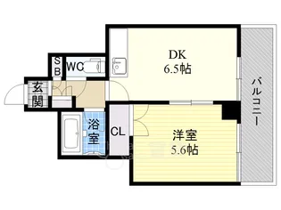 アルファブリック 【6階】の間取り