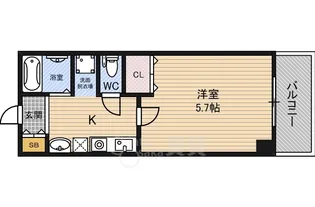 IF城北【5階】の間取り