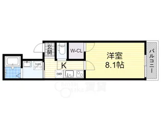 フジパレス城東諏訪ノース2番館【1階】の間取り