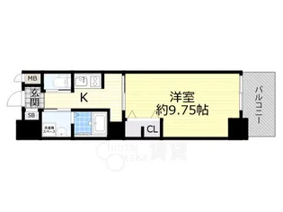 Live Flat桜宮【5階】の間取り