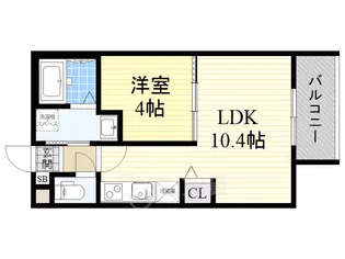 フォレストコート【2階】の間取り