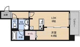 プラチナコート【4階】の間取り