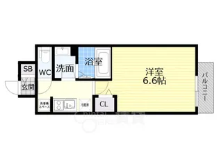ファステート大阪城東グリッジ【5階】の間取り