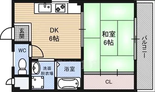 ステーツ横堤【3階】の間取り