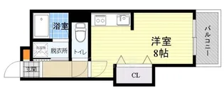 エルプラド京橋【5階】の間取り