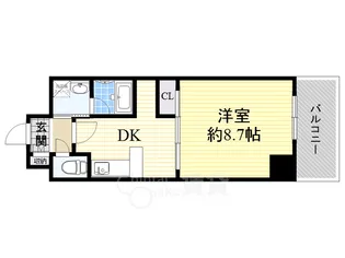 レクシア鶴見【5階】の間取り