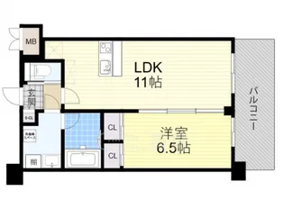 PHOERME城北公園【7階】の間取り