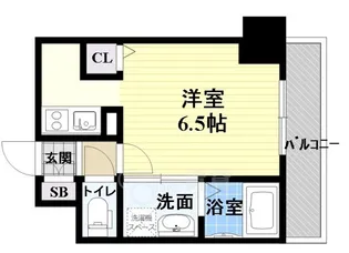 ララプレイス ザ・京橋ステラ【6階】の間取り