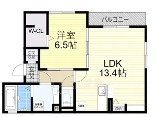 フローラ2【2階】の間取り