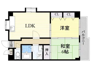 サンモール川上1【4階】の間取り