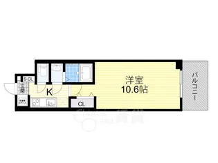 スプランディッド京橋EAST【4階】の間取り