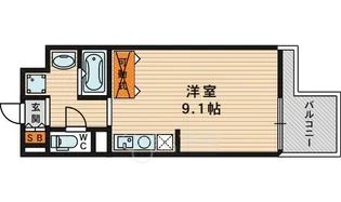 エスティライフ大阪都島【4階】の間取り