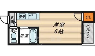 サンスリーハイツ京橋【2階】の間取り