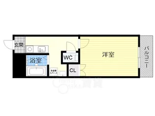 アイファースト緑橋【7階】の間取り