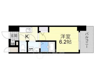 JMFレジデンス桜ノ宮【11階】の間取り