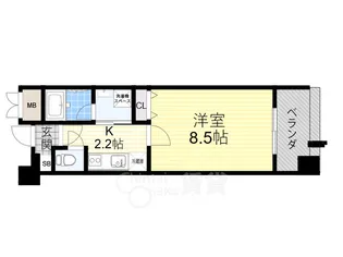 オルゴグラート鶴見【5階】の間取り
