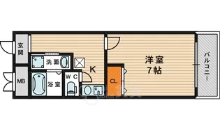 IF都島【1階】の間取り