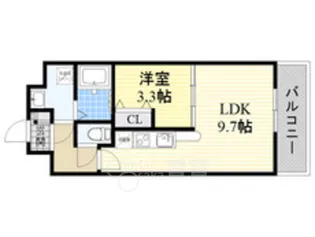 HCレジデンス【3階】の間取り