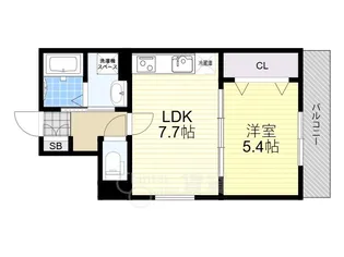 アート総持寺駅前【1階】の間取り