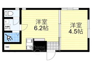 ラムールすみれ【4階】の間取り