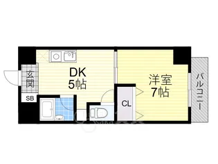 YKマンション【2階】の間取り