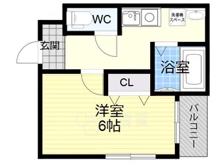 アイファースト緑橋【5階】の間取り