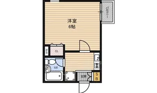 サンハウス福島3【2階】の間取り
