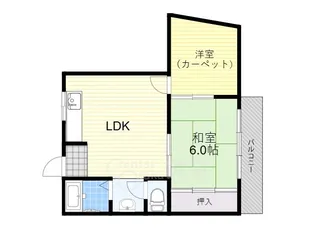タナカ産業ビル2号館【3階】の間取り