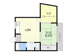 タナカ産業ビル2号館【4階】の間取り