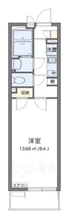 クレイノベルフルール【1階】の間取り