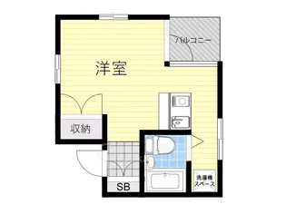 メゾンクイック2【3階】の間取り