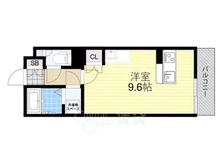 レオネクスト南茨木【1階】の間取り