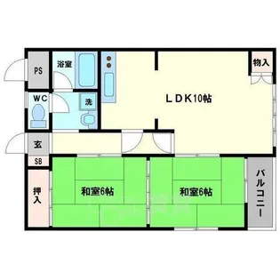 松尾マンション【3階】の間取り