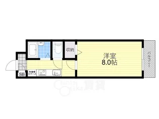 ドリームハイヴ吹田【2階】の間取り