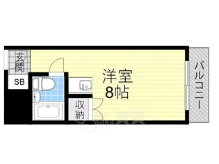 ヴィラ・フェザント【3階】の間取り