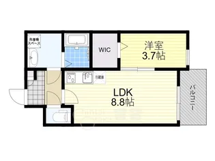 ナンノ第29号館 (旧EIWA First Heights)【2階】の間取り