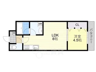 Laulea Toyonaka【2階】の間取り