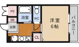 リバティーハイツ【2階】の間取り
