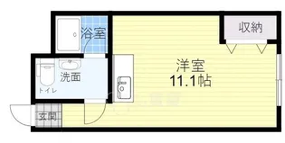 鴫野センタービル【4階】の間取り