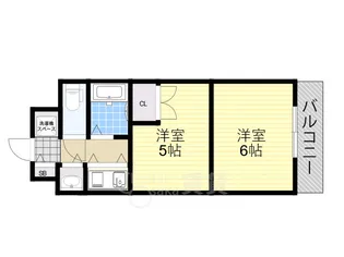 プレステージ天神4【3階】の間取り