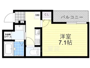 AILE柴島【1階】の間取り