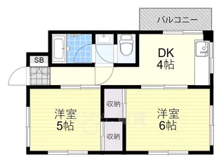 大阪府大阪市東淀川区豊里2丁目【マンション】の間取り