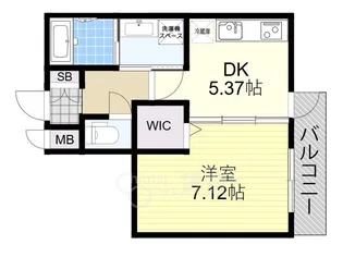 ラ・リュールMJ【3階】の間取り