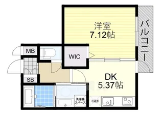 ラ・リュールMJ【3階】の間取り