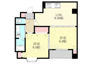大阪府大阪市東淀川区小松2丁目【マンション】の間取り