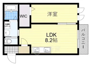 コンフォール山手【1階】の間取り