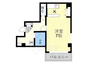 大阪府大阪市淀川区木川東2丁目【マンション】の間取り
