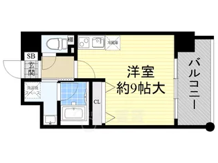 ルーヴェンブルン豊津【2階】の間取り